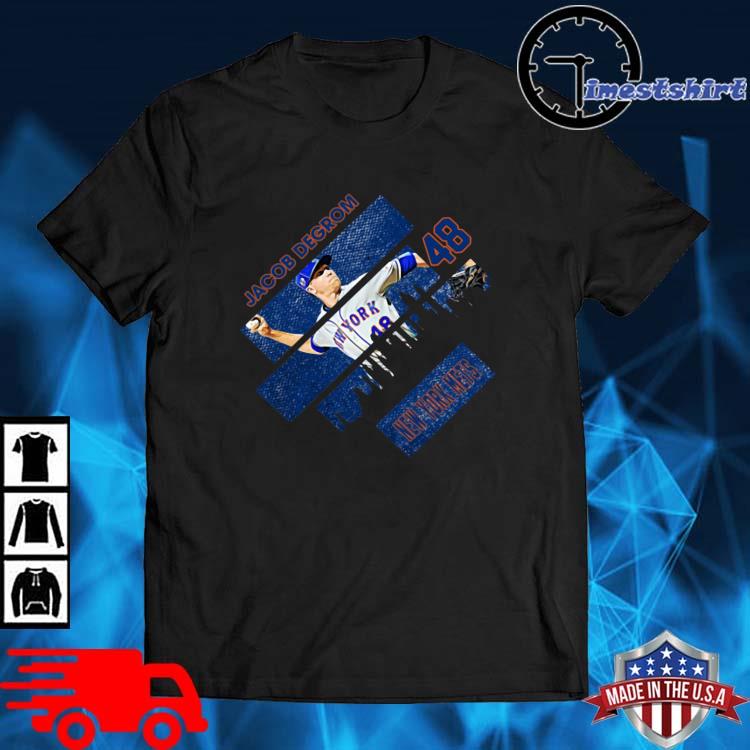 Jacob Degrom 48 New York Mets Baseball Shirt