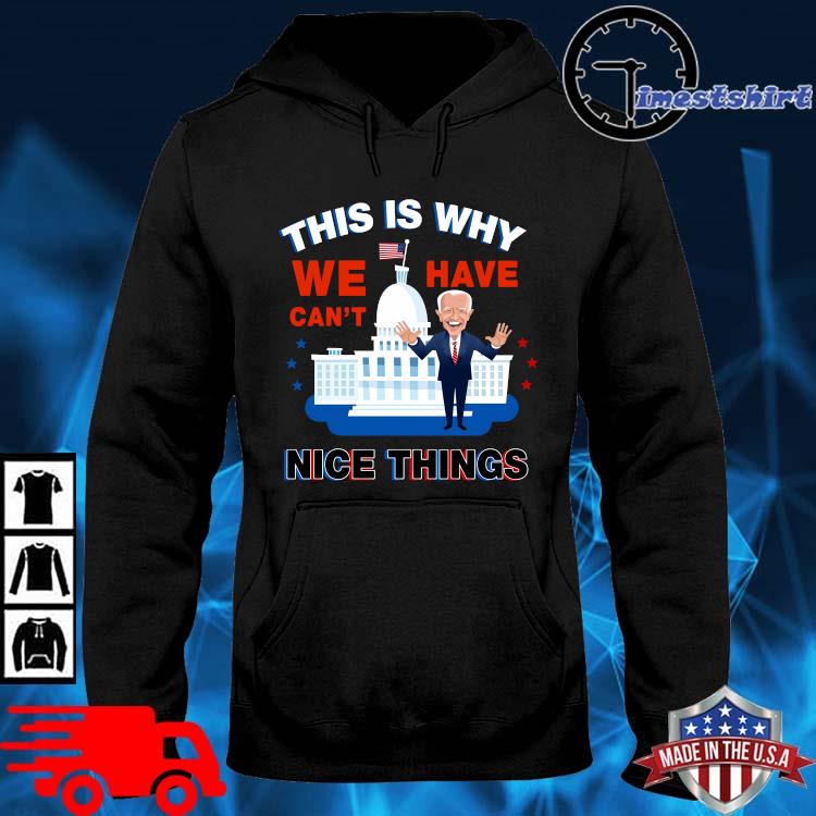 Joe Biden this is why we have can't nice things hoodie den